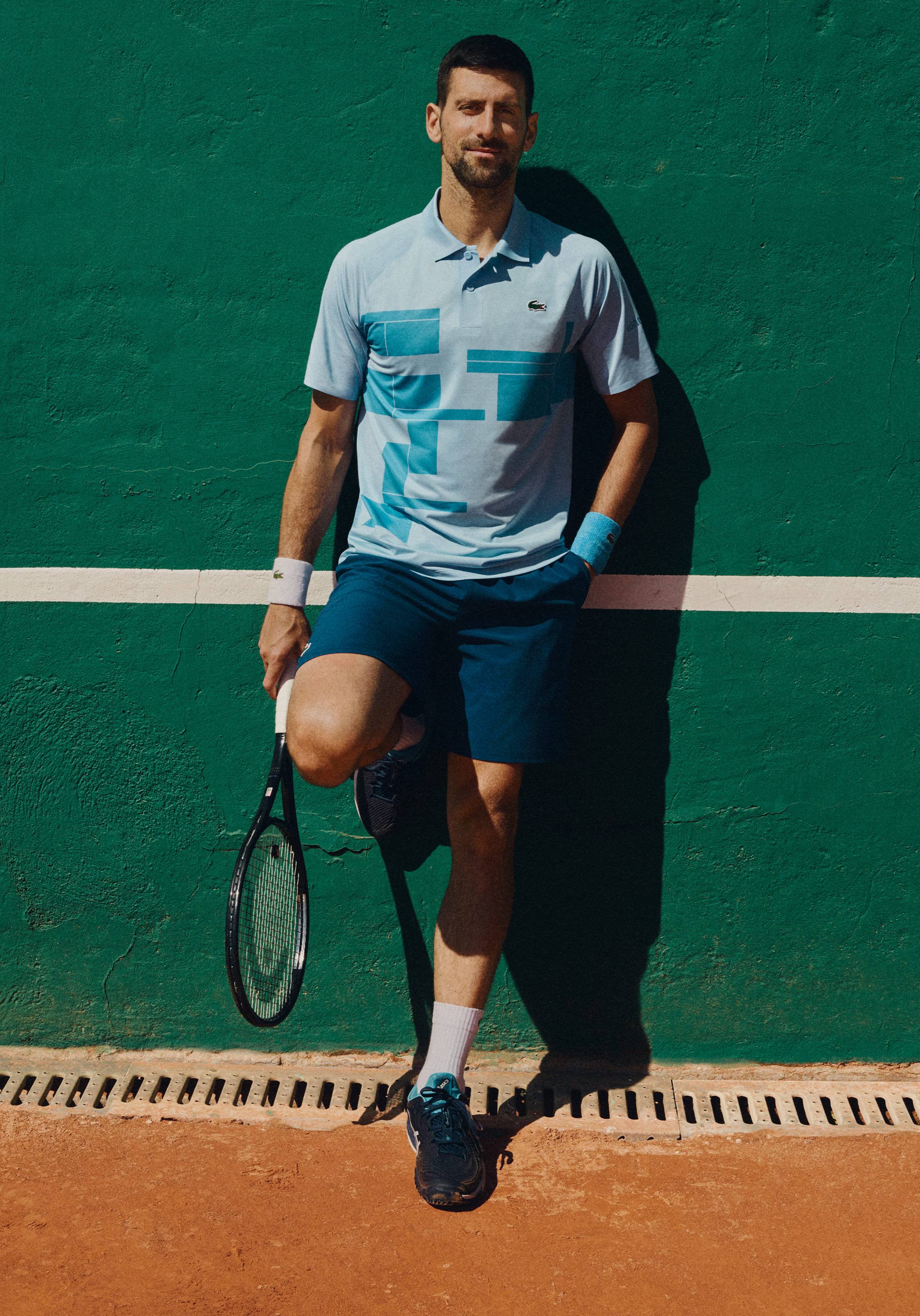 Polo Esportiva de Tênis Lacoste x Novak Djokovic Ultra-Dry